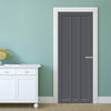 Cornwall 3 Panel Solid Wood Internal Door UK Made DD6404 - Eco-Urban - Colour Options