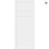 Orkney 3 Panel Solid Wood Internal Door UK Made DD6403 - Eco-Urban - Colour Options