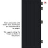 Sintra 4 Panel Solid Wood Internal Door UK Made DD6428 - Eco-Urban - Colour Options