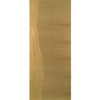 Top Mounted Stainless Steel Sliding Track & Cadiz Real American White Oak Crown Cut Veneer Door - Prefinished