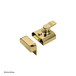 Image: Eurospec RCN 40mm Rim Door Lock, For narrow door stiles - 3 Finishes