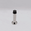 Pro Wall Mounted Door Stop - Polished Stainless Steel - 30x70mm