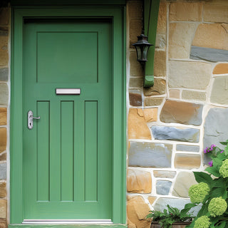Image: DX 30's Style Exterior Hardwood Front Door