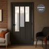 UK Made to Measure - Elston Interior Door - Frosted Glass - Premium Primed - 7 Colour Options