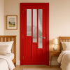 UK Made to Measure - Elston Interior Door - Frosted Glass - Premium Primed - 7 Colour Options