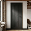 Ely Brushed Black Oak Fire Internal Door - 1/2 Hour Fire Rated