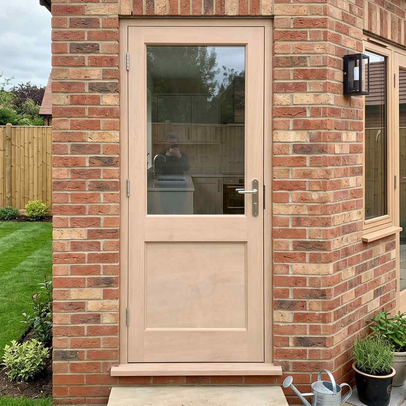 EXTERIOR Hemlock 2XG Door - Fit Your Own Glass