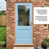 EXTERIOR Hemlock 2XG Door - Fit Your Own Glass