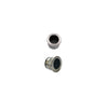 Dillon Small Round Door Edge Finger Pull for Sliding and Pocket Doors - Satin Finish