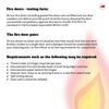 JB Kind Paint Grade Flush Trade Fire Door 1 Pane - Clear Glass - 1/2 Hour Fire Rated - Unfinished