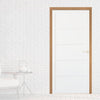 Thruframe Single Fire Door Frame Kit in Oak Veneer Prefinished - Suits Fire Doors
