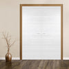 Thruframe Double Fire Door Frame Kit in Oak Veneer - Suits Double Fire Doors