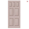 External Victorian Gaskell Made to Measure Panelled Front Door - 45mm Thick - Six Colour Options - 7 Panels