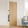 Girona Oak Flush Internal Door - Prefinished