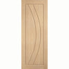 Girona Oak Flush Internal Door - Prefinished