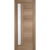 Goodwood External Oak Front Door - Frosted Double Glazing - Colour Options