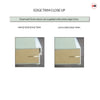 Cairngorm Chartwell Green Grained Internal PVC Door - Suitable for Bathrooms