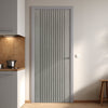 J B Kind Laminates Aria Grey Coloured Fire Internal Door - 1/2 Hour Fire Rated - Prefinished
