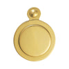 M42 Victorian Covered Escutcheon, Standard Profile - 3 Finishes