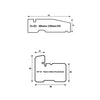 Exterior LPD Hardwood Door Frames for Single Doors - Standard Sizes