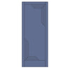 Urban Deco® Solid Wood Internal Door UK Made - Heather Blue Premium Primed - Bespoke Sizes