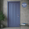 UK Made to Measure - Langley Panel Interior Door - Premium Primed - 7 Colour Options