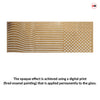 Crichton 8mm Clear Glass - Obscure Printed Design - Double Absolute Pocket Door