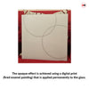 Drem 8mm Obscure Glass - Obscure Printed Design - Single Absolute Pocket Door