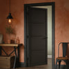 Friendly Value - Industrial Door Primed Door - Black Primed
