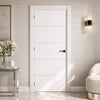 Santandor Fire Internal Door - White Primed - 1/2 Hour Rated