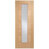Friendly Value - 5P Long Light Door - Oak Unfinished