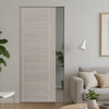 Laminates Lava Painted Absolute Frameless Pocket Door - Prefinished