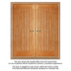 Norfolk Exterior Oak Double Door and Frame Set