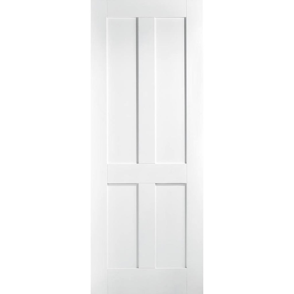 EasiKit Internal Door and Frame Kit - London 4P Internal Door - White Primed