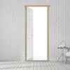Universal Single 60 Minute Fire Rated Door Frame - Unfinished Oak Veneer - Suits FD60 Fire Rated Doors