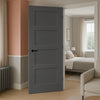 UK Made to Measure - Ashford  4 Panel  Interior Door - Premium Primed - 7 Colour Options