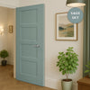 UK Made to Measure - Ashford  4 Panel  Interior Door - Premium Primed - 7 Colour Options