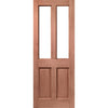 Malton External 2L Hardwood Front Door - Stippolyte Double Glazing - Colour Options