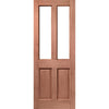 Malton External 2L Hardwood Front Door - Clear Double Glazing - Colour Options