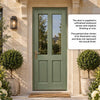 Malton Sterling Exterior Hardwood Door - Fit Your Own Glass.