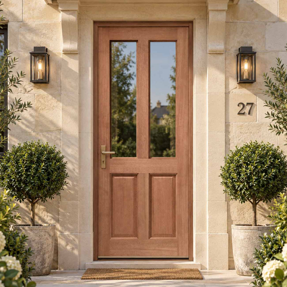 Malton Sterling Exterior Hardwood Door - Fit Your Own Glass.