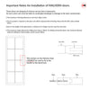 W8 Malvern Room Divider Internal Door & Frame Kit - Clear Glass - Black Prefinished - 2031x2478mm Wide