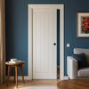 Mexicano Single Evokit Pocket Door - White Primed