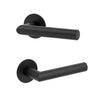 Monroe Door Lever Handle - Matt Black