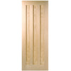 Bespoke Thruslide Surface Idaho Oak 3P Door - Sliding Door and Track Kit - Prefinished
