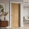 J B Kind Oak Shaker Etna Internal Door