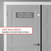 Soho 4 Panel Charcoal Internal Door Pair - Prefinished