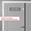 Brixton Black Internal Door Pair - Prefinished - Urban Collection