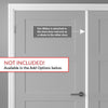 Rochester White Primed Internal Door Pair - Raised Mouldings