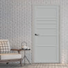 Oslo 7 Panel Solid Wood Internal Door UK Made DD6400 - Eco-Urban - Colour Options